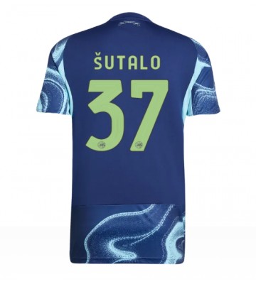 Ajax Josip Sutalo #37 Segunda Equipación 2025-26 Manga Corta Ajax Josip Sutalo #37 Segunda Equipación 2025-26 Manga Corta